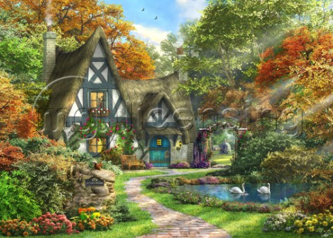 the autumn cottage