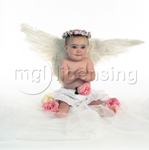 Angel Baby with Rosesjpg