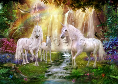 Waterfall Glade Unicorns