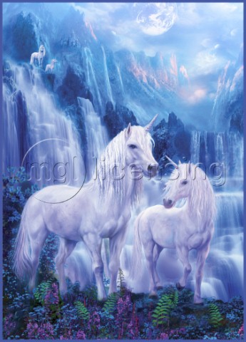 Waterfall Unicorns