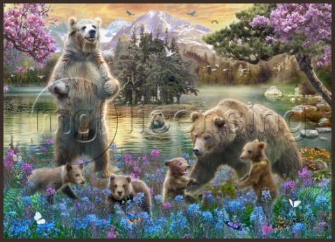 Bears at the Lake