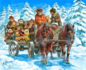 Snow ride - The cedar brook bears