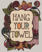 hang your towel