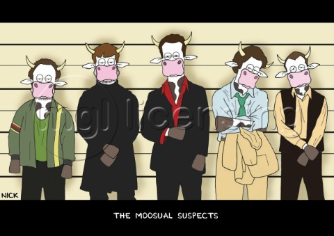 The Moosual Suspects