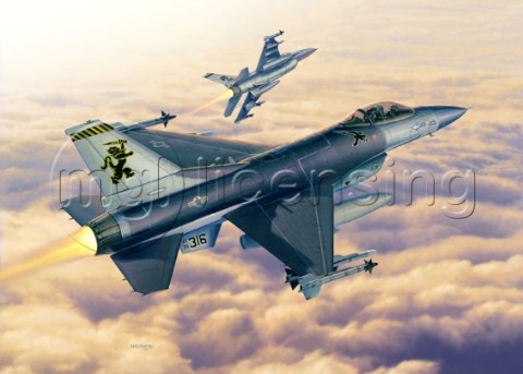 F16C Sunset Falcons
