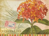Vintage Flower and Stamp TH-12-026-01