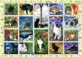 Cat Stamp Collection (variant 1)