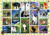 Cat Stamp Collection