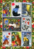 Christmas Cat Stamp Collection 4 crop (variant 1)