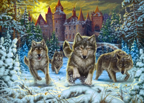Running Wolves and The Castle