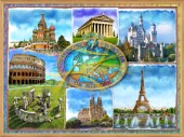 7 Man-made Wonders of Europe (variant 1)