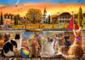 Cats on the Quay (variant 1)