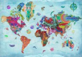World Map Quilt Variant 2