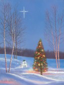 Christmas tree, snowman and star (NPI 422)