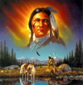 Chief eagle feather