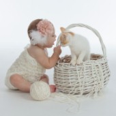 Baby with Cat 2