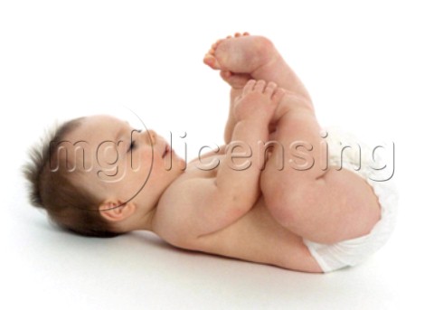 Baby Playing With Feetjpg