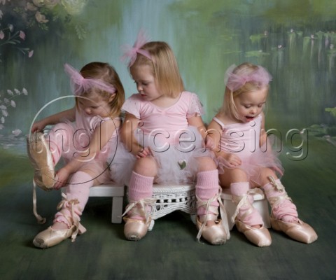Three Ballerina Girlsjpg