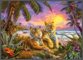 Tropical Sunset Tigers