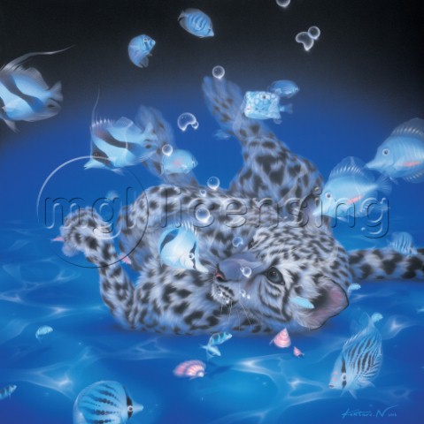 Mother Ocean  leopard