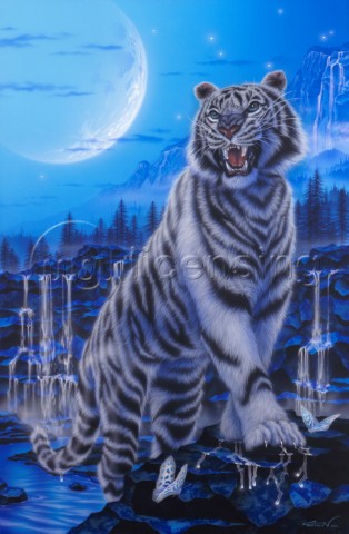 The battle cry  white tiger