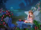 Blue night fairy