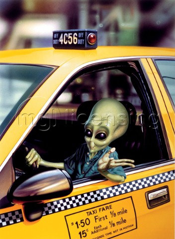 Alien cab