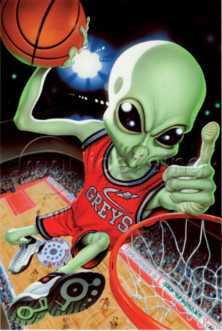 Alien basketball