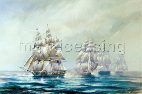 HMS Belvidera  USS President 1812