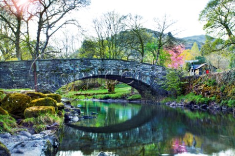 Small bridge near Ambleside The Lake District