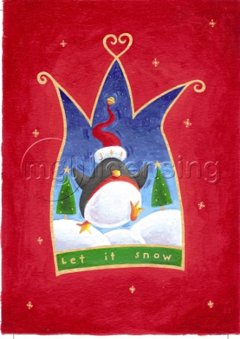 Penguin  Let it Snow