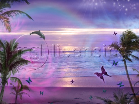 Purple Ocean Dream