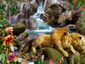 Love Lion Waterfall
