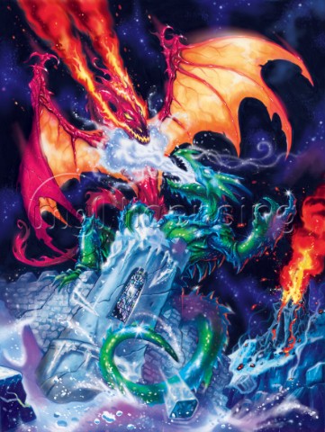 Fire and Ice Dragon