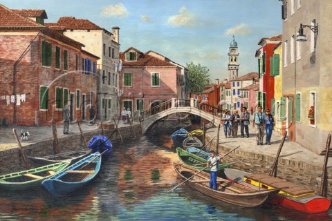 Burano Canal Venice