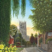 Summer Morning, St Marys Church, Tickhill, Yorkshire