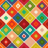 repeating pattern ~ diamond tiles from my Southwestern inspired ABRAZO collection