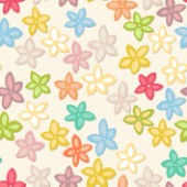 repeating pattern ~ cute floral