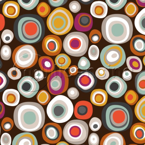 boho spot  also available as a repeating pattern