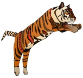 Jumping Tiger (variant 1)