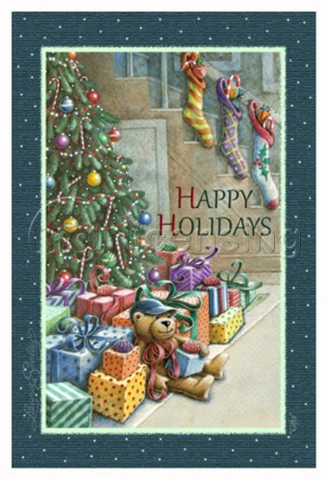 Happy Holidays Tree Bear