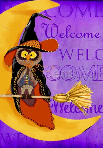 Witch Owl Welcome