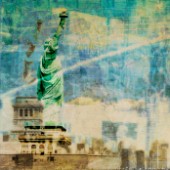 City Collage - New York 2 Liberty