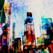 City Collage - New York dark bright