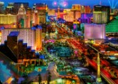 Las Vegas Golden Hour Lights