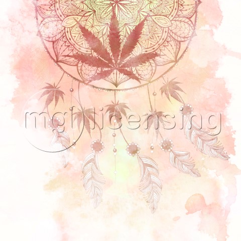 Cannabis Dream Catcher variant 2